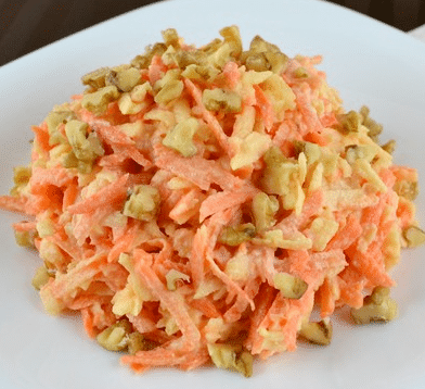 Морковно-яблочный салат