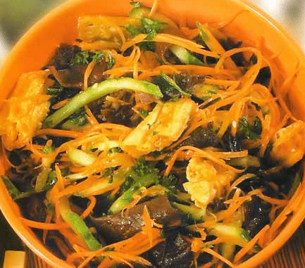 китайский салат из спаржи