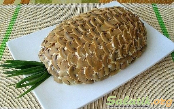салат с ананасом салат с ананасом