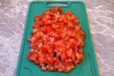 помидоры кубиками