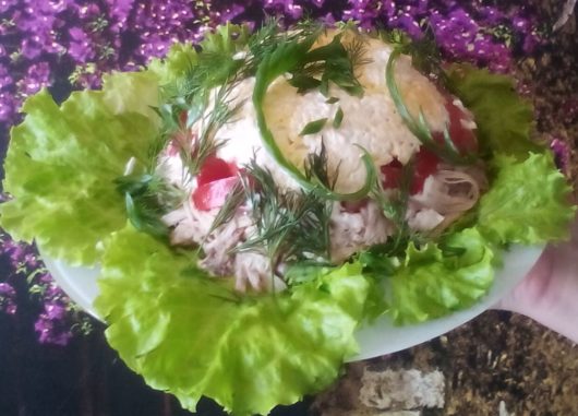 Салат Муравьиная горка