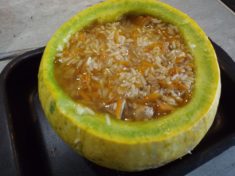 Тыква фаршированная