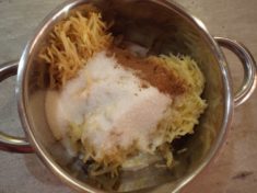 Рогалики с яблоками