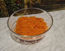 Салат с корейской морковкой и крабовыми палочками