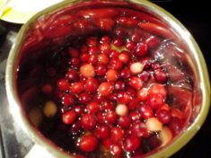 Соус из клюквы к мясу