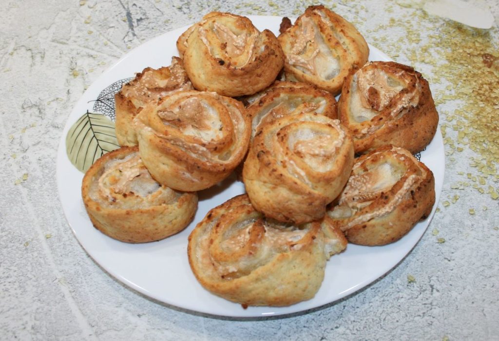 Творожное печенье с безе