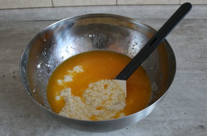 Творожное печенье с безе