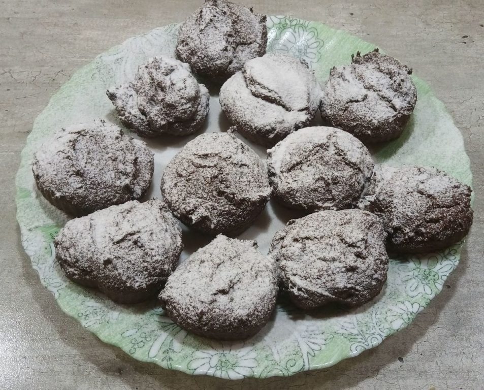 Постные банановые кексы