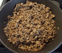 фарш жареный с луком