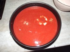 Чизкейк без выпечки с клубникой