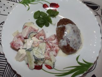 Зразы мясные с грибами