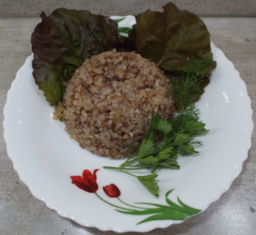Гречневая каша с мясом