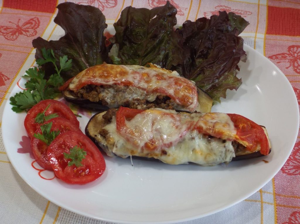 Фаршированные баклажаны