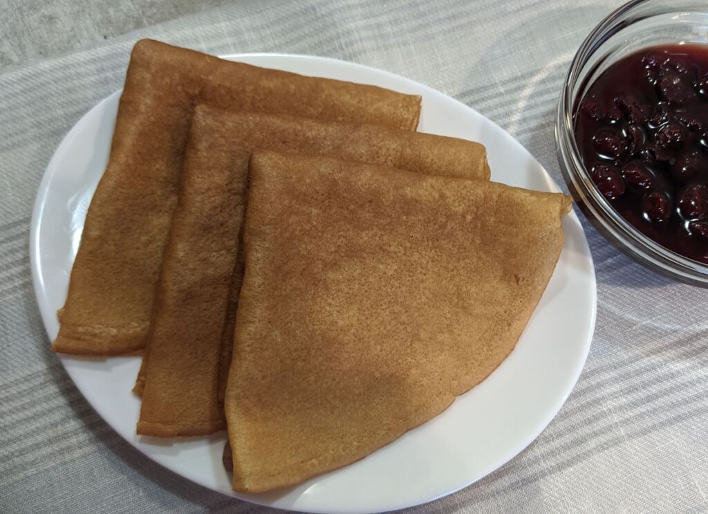 блины заварные