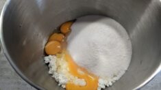 Творожный кулич