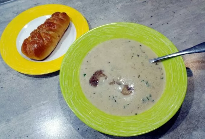 Грибной суп-пюре