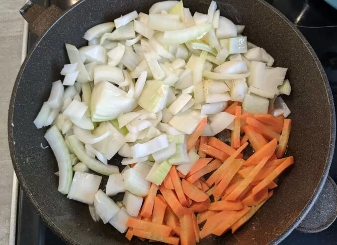 Лук и морковь